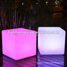 40cm Outdoor and Indoor Color Changing LED Cube Chair